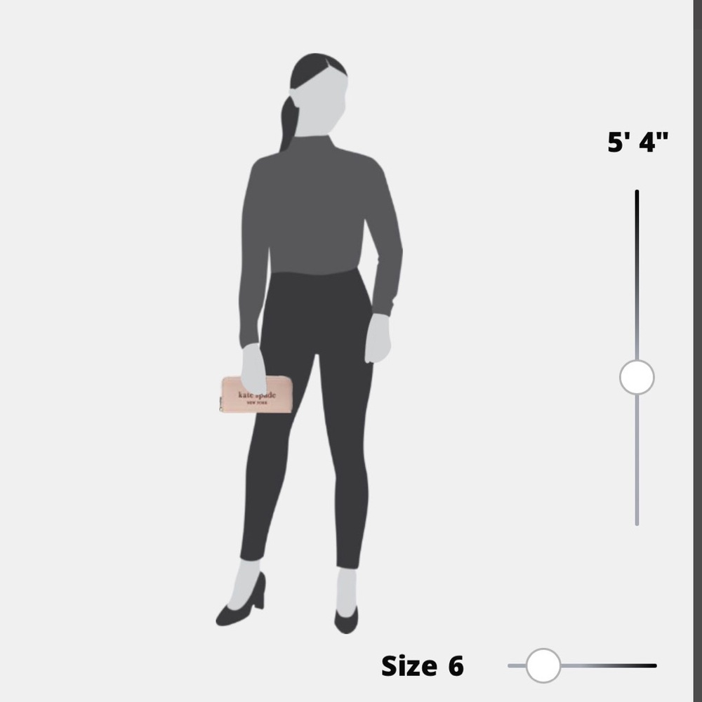 NWT Kate Spade Glitter on large continental wallet - Picture 11 of 16